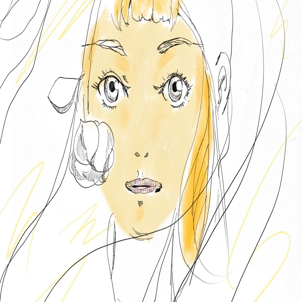 今日のイラスト ひとひとデッサン 描きました みうちえ Note