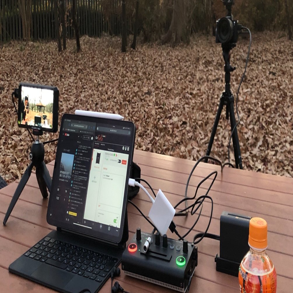 野外から安定 高画質なまったりライブ配信にトライした件 Live U Soloで1080 60p安定配信 松井 隆幸 ライブ配信が好きな人