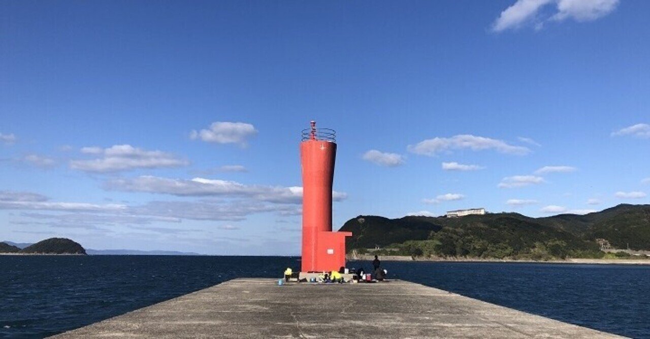 紀北エリアの釣り場情報 和歌山 和歌山市の家族釣りスポット 加太大波止 加太新波止 釣りファミ Note