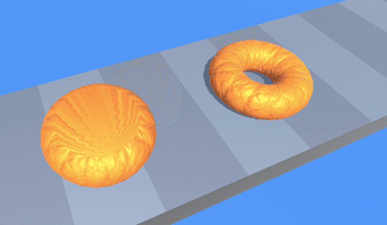 ドーナツの穴を開けるゲームをつくりました トモぞヴp Note