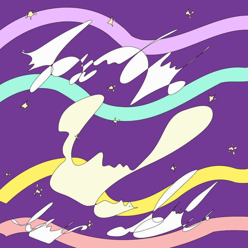 今日のgifイラスト 夜明け前に飛ぶ鳥 描きました みうちえ Note