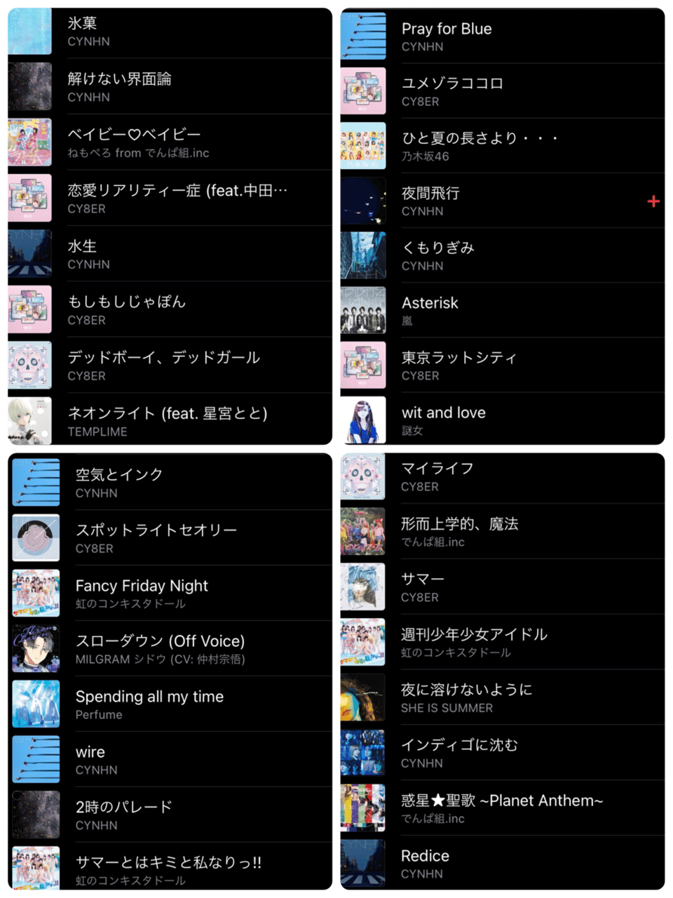 今年聴いた曲 たなき Note 今年聴いた曲 たなき Note