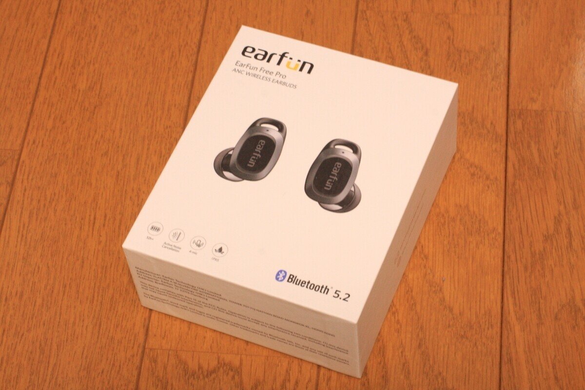 EarFun Free Proレビュー】ノイキャン・低遅延モード・ワイヤレス充電