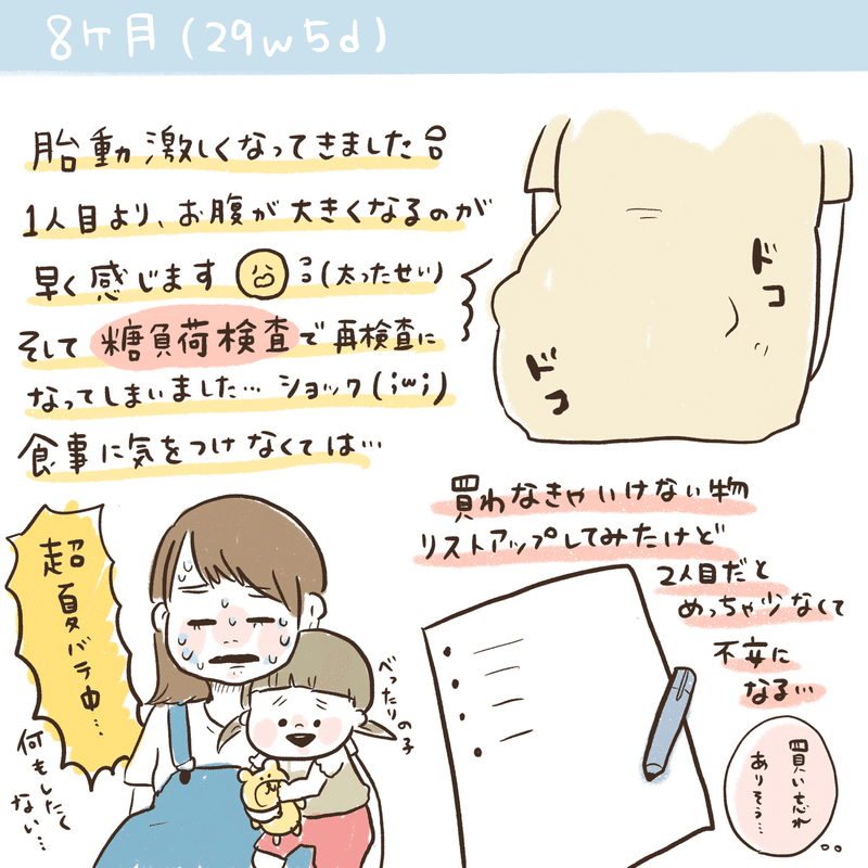 妊娠8ヶ月の記録 ゆん ユユマル Note