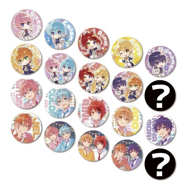 すとぷり缶バッジくじっ 21にゅーいやーver いちごのおうじ商店 公式 Note Note