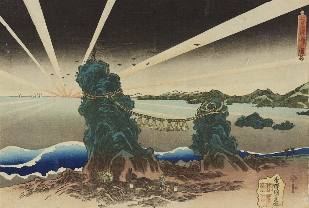 浮世絵で初日の出を拝もう｜太田記念美術館