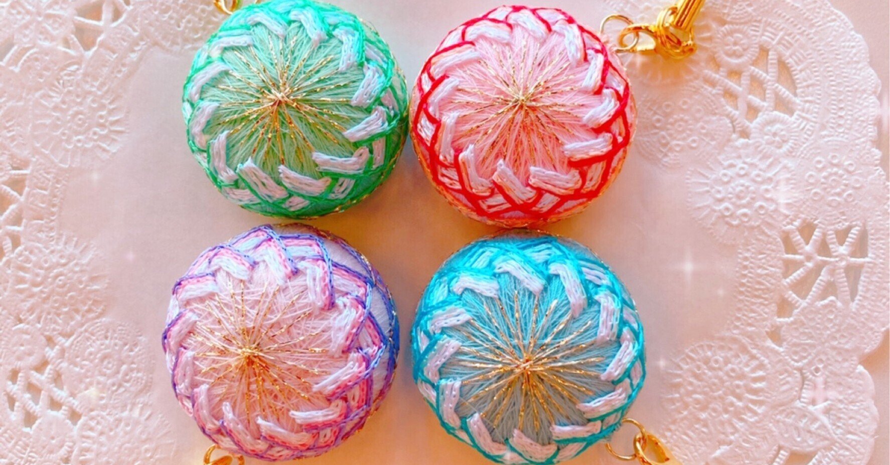 手まり ハンドメイド 本荘の御殿まり