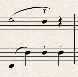 練習教材：6つの小二重奏曲 Op.8 No.2 第１楽章｜Ralatalk｜note