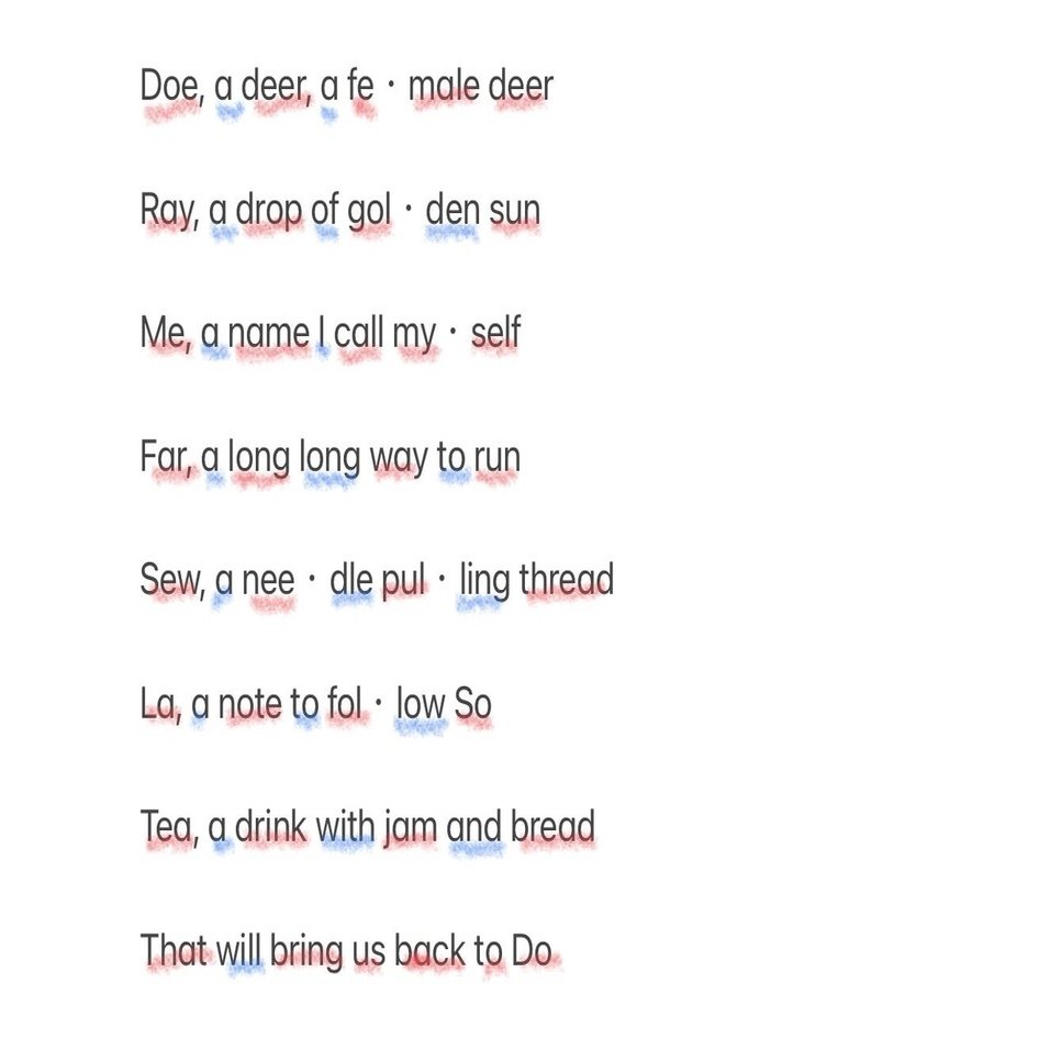 ドレミの歌で英語のアクセントとリズムを体感しましょう Let S Sing Do Re Mi Song 英語発音アクセントコーチひろみ Note
