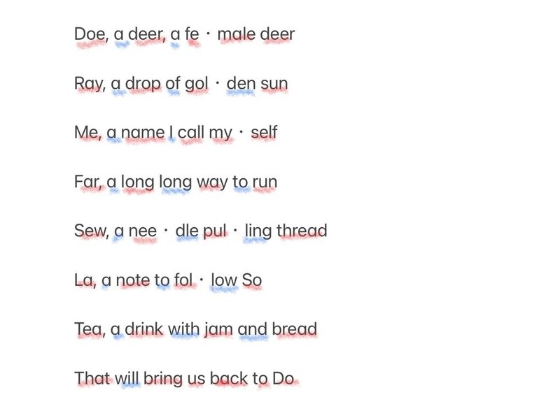 ドレミの歌で英語のアクセントとリズムを体感しましょう Let S Sing Do Re Mi Song 英語発音コーチひろみ Note