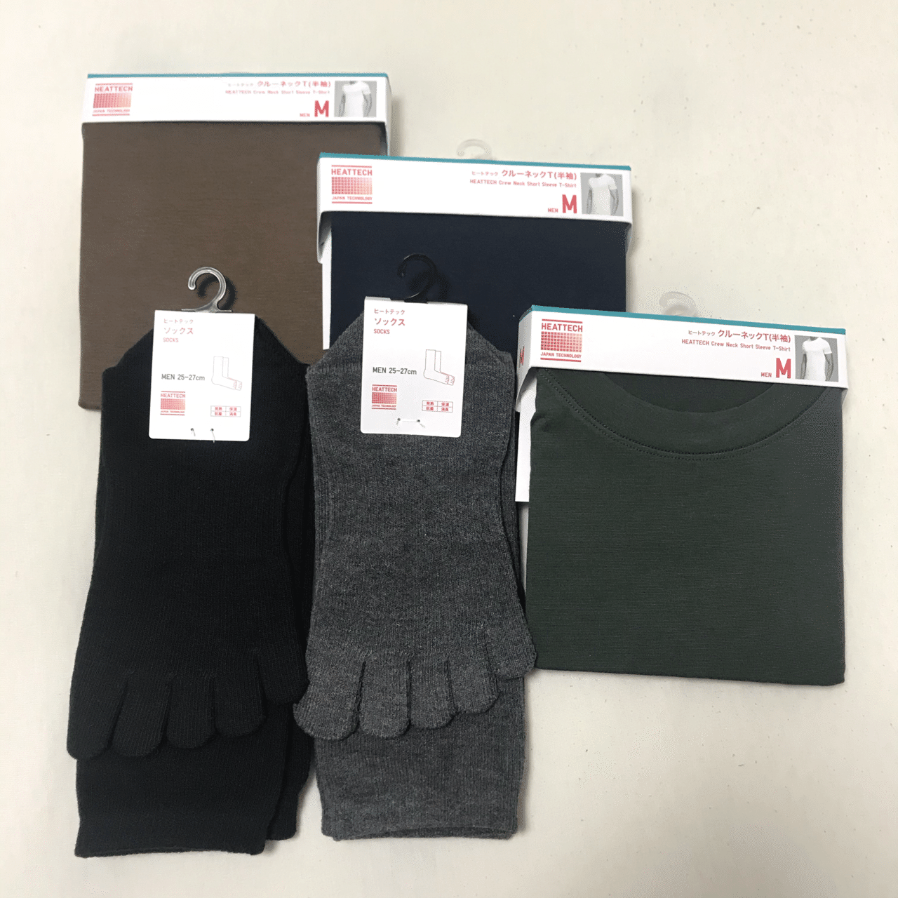 買ったもの ユニクロ ヒートテック みしまじゅんいち Note
