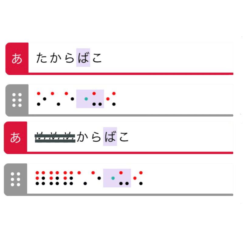 点字のクイズ パズル 回文 メガネくん Note 点字のクイズ パズル 回文 メガネくん Note