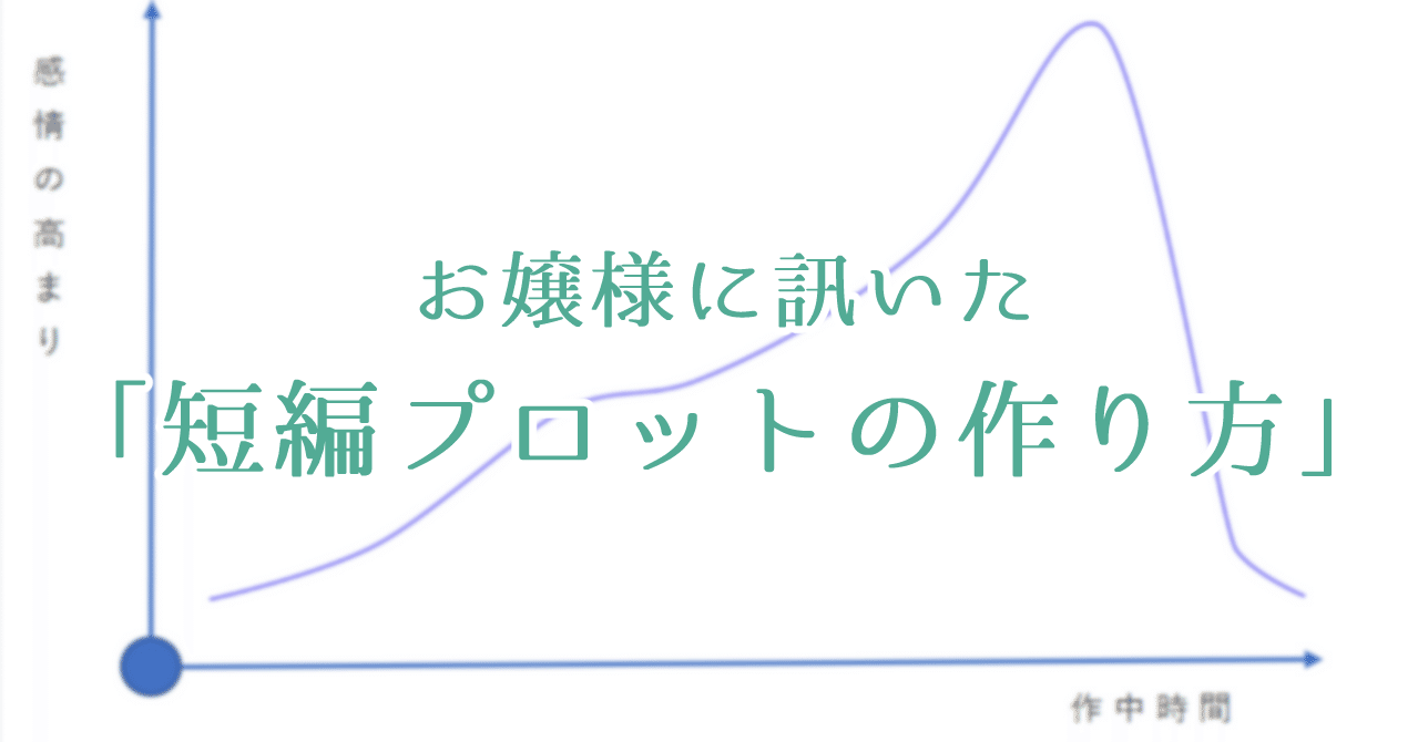小説講座 お嬢様に訊いた短編プロットの作り方 かしりべ Note 小説講座 お嬢様に訊いた短編プロットの作り方 かしりべ Note