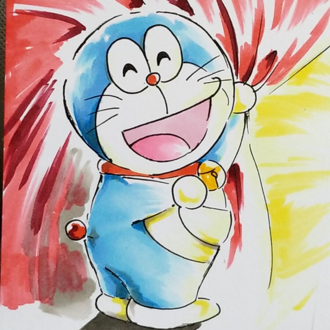 新年からドラえもん 湯淺吉極 絵の仕事お待ちしてます Note