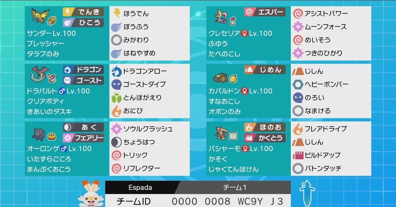 剣盾 S13 最終39位 ファイアパス Huyuno Note 剣盾 S13 最終39位 ファイアパス Huyuno Note