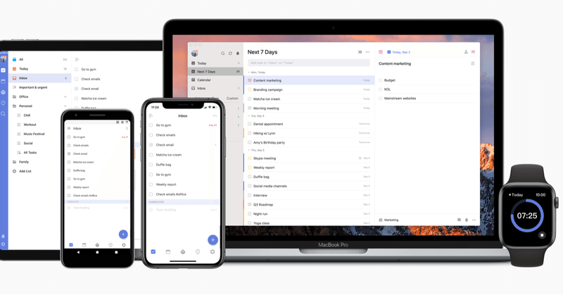 おすすめtodoアプリ 21年のスタートダッシュを決めるには Ticktick がイイよ Mr Tate たてさん Note