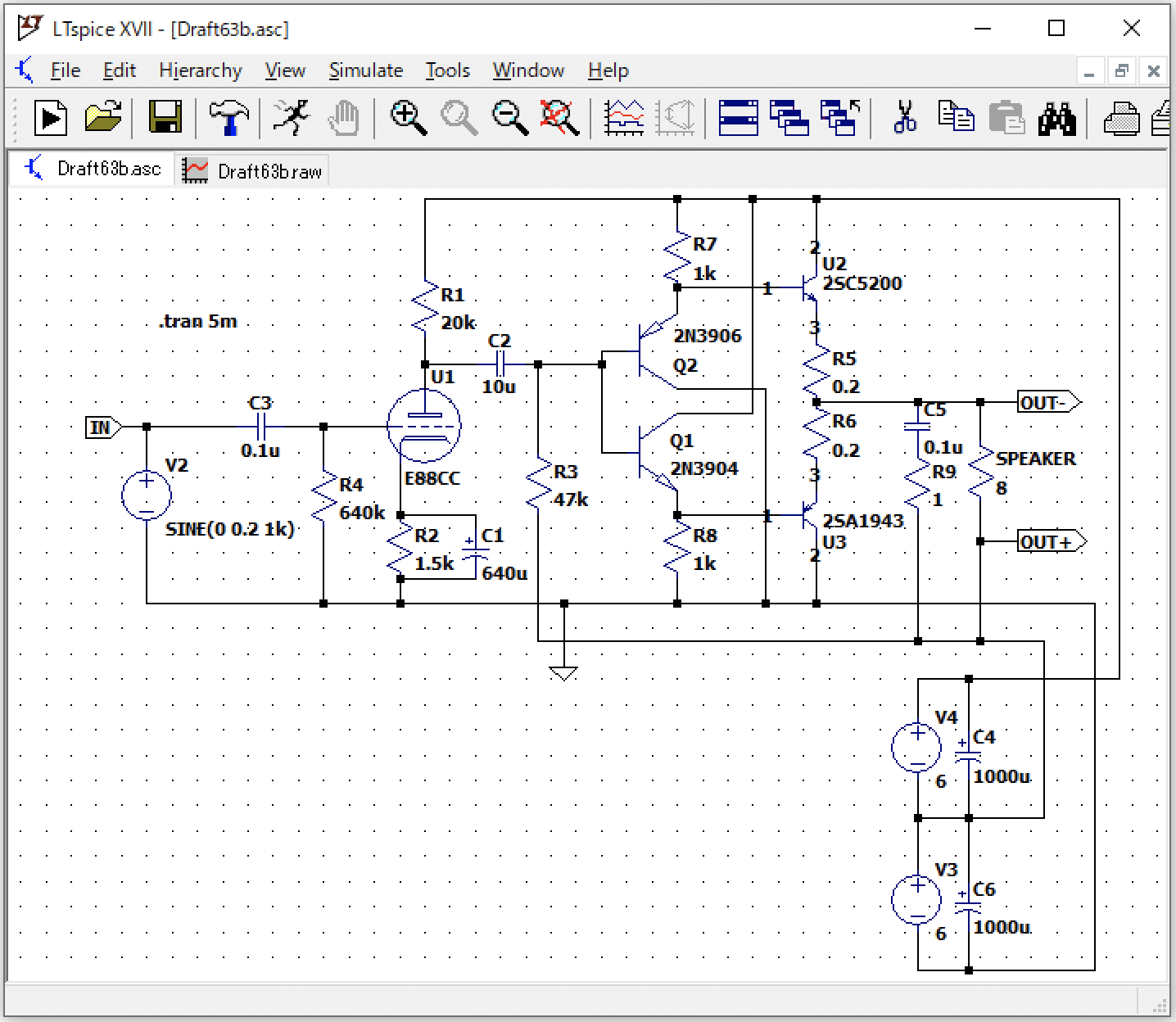 自作真空管パワーアンプ6BH8/１２ＢＨ７/６ＣＡ４現在使用中 自作真空管パワーアンプ6BH8/12BH7/6CA4現在使用中