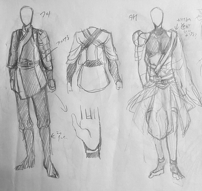 制作過程大公開 キャラクターがデザインされるまで フツヌシ タケミカヅチ 後編 あず紗 Note 制作過程大公開 キャラクターがデザインされるまで フツヌシ タケミカヅチ 後編 あず紗 Note