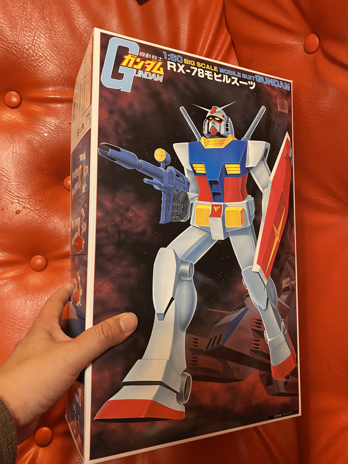 40年越しの夢…1：60ガンダムをセンチメンタルに組むつもりが勢い