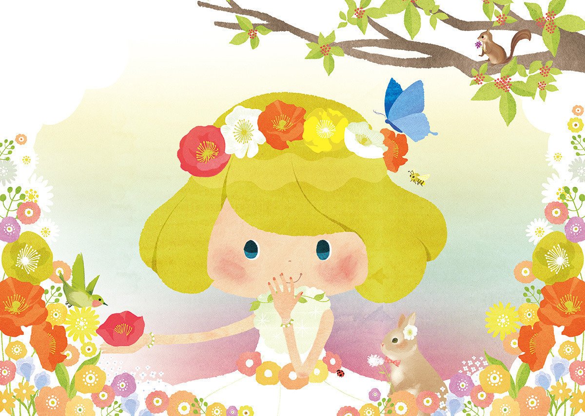 デジタルクリエイター23人展 華 で展示させていただいたイラストです 妖精さんたちですよ るこ Note デジタルクリエイター23人展 華 で展示させていただいたイラストです 妖精さんたちですよ るこ Note
