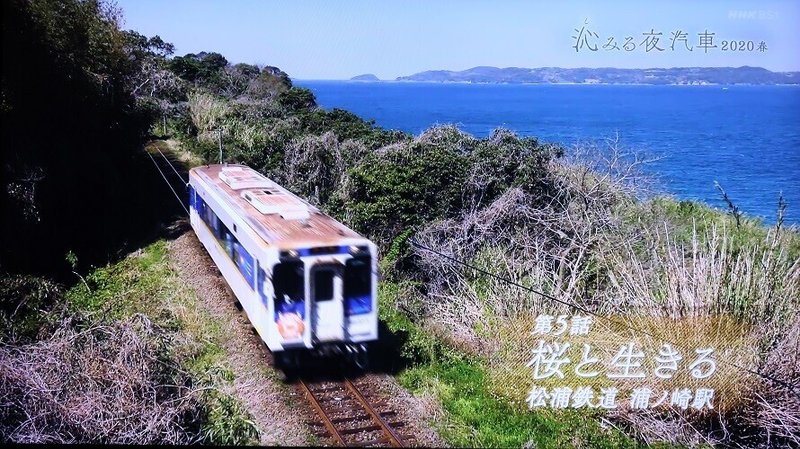 NHK「沁みる夜汽車」2020春_5話「桜と生きる〜松浦鉄道 浦ノ崎駅〜」