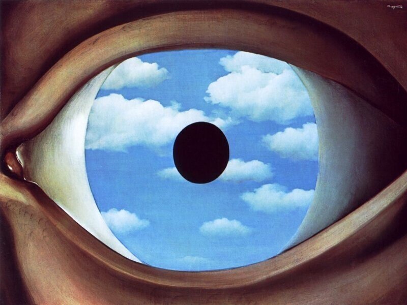 ルネ　マグリット　偽りの鏡　Magritte