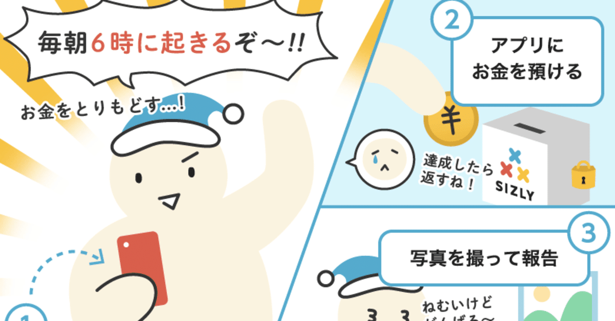 三日坊主なら、お金没収します|田中和希 / aisaac, inc. 三日坊主なら、お金没収します|田中和希 / aisaac, inc.
