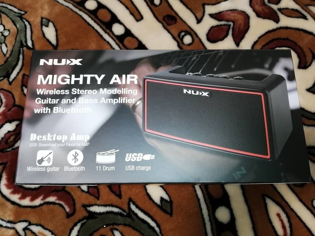 便利なギターアンプ「NUX MIGHTY AIR」を購入しました！😆｜あくうん