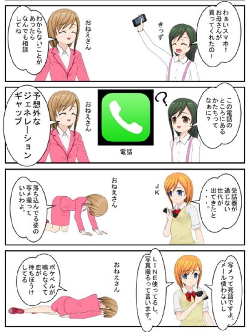 多様化が進むジェネレーションギャップ Oichan Note