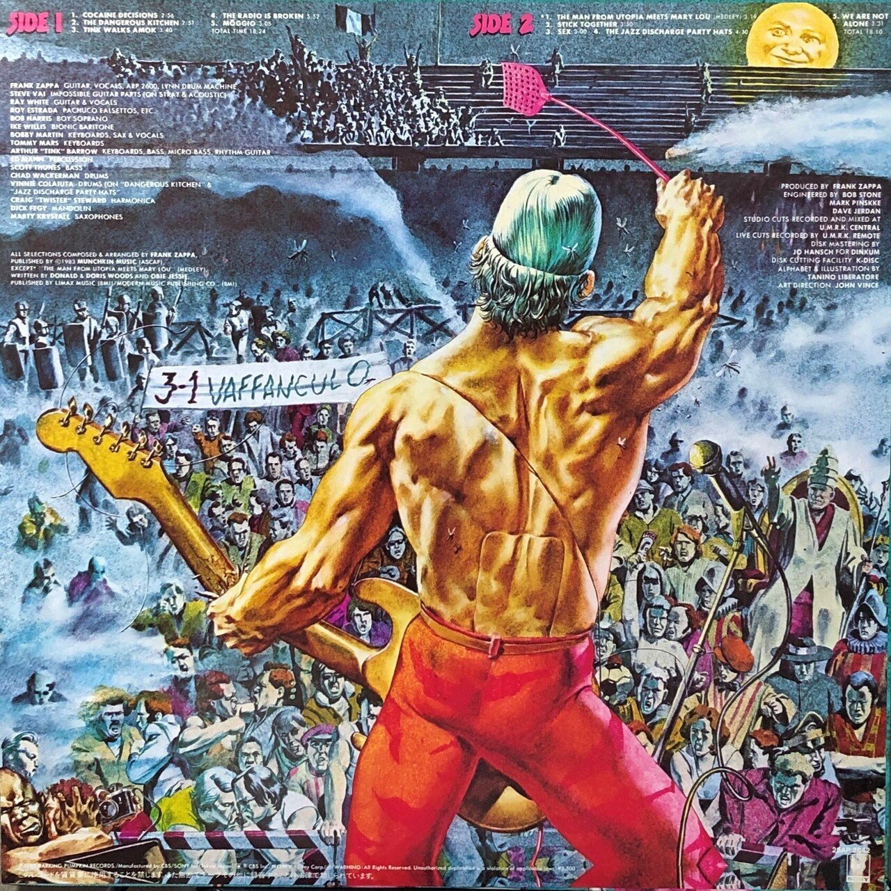 希少 ZAPPA VOX 八木康夫著 フランク・ザッパ解説本 限定函入豪華本 ZAPPA VOX 八木康夫著 フランク・ザッパ解説本 3000部限定函入