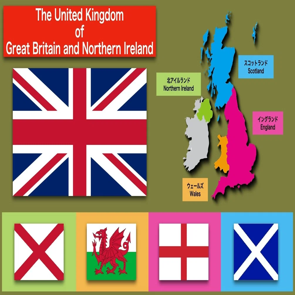 イギリス 英語 国名