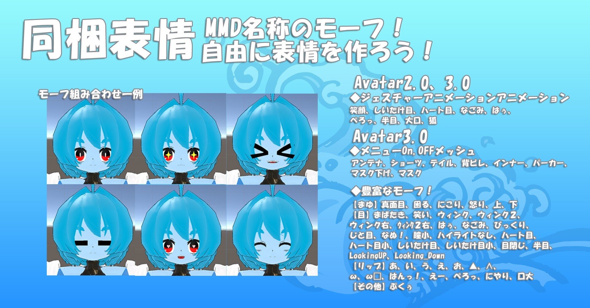 年1月版vrchat Avatar3 0用表情animationの作成方法 Haruru806 Note