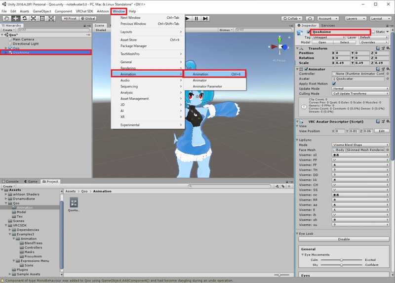 年1月版vrchat Avatar3 0用表情animationの作成方法 Haruru806 Note 年1月版vrchat Avatar3 0用表情animationの作成方法 Haruru806 Note