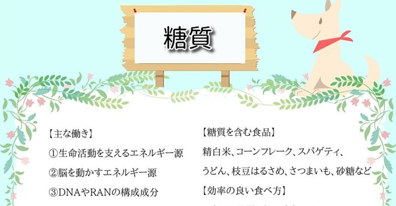 炭水化物 糖質の働きと効率的な食べ方 キヨ 妃華寒水 note
