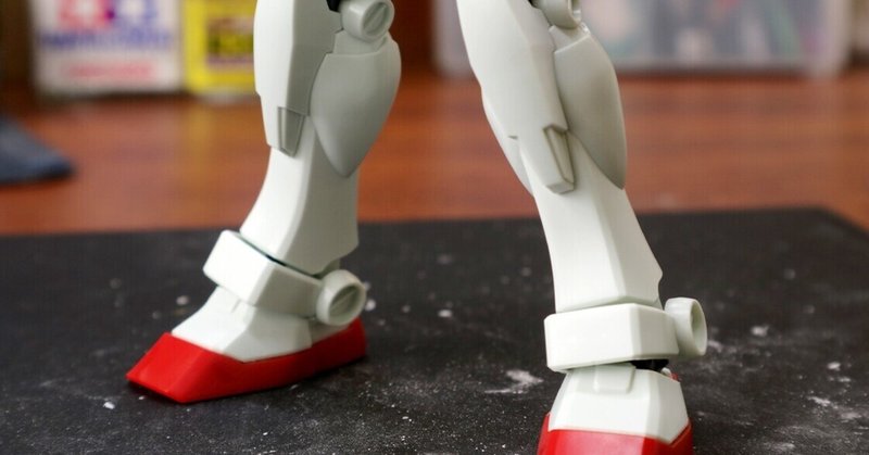 初心者向けキット Egガンダム をお手軽制作 第２回 合わせ目消し ジンのガンプラ研究室 Note