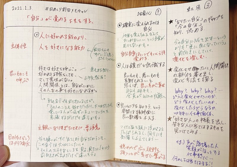 日めくり名言カレンダー1 3日 自分を変えて 世界を変える メモ魔チャレンジ Note