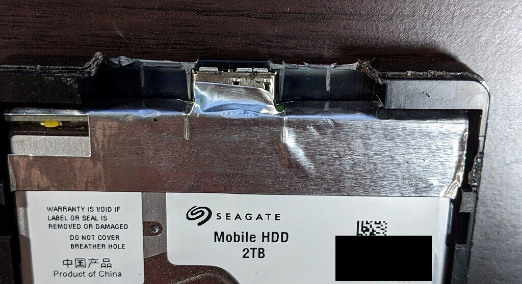 USB外付けHDD分解録(SEAGATE SRD00F1 Backup Plus Portable Drive 2TB)｜も