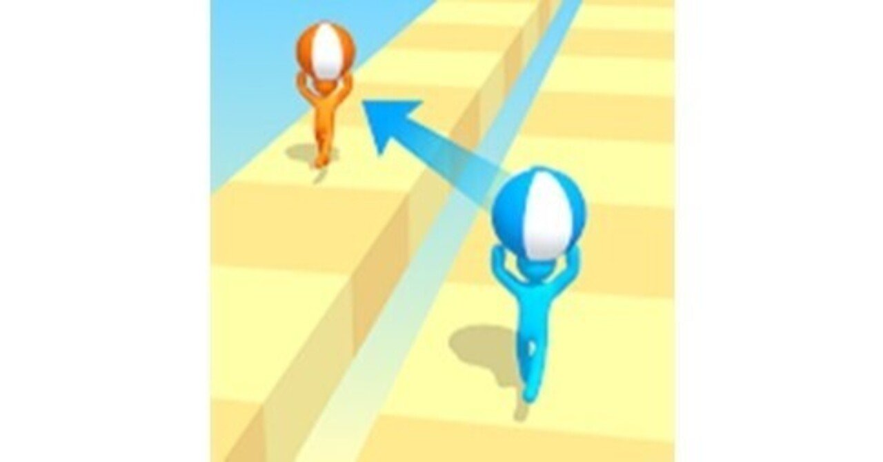 ボールを使って競争するゲーム Tricky Track 3d やってみた ハイパーカジュアルゲーム研究所 Note