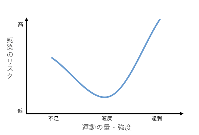 激しい運動が免疫力を下げる アスリートが気をつけたいこと 株式会社and U Note