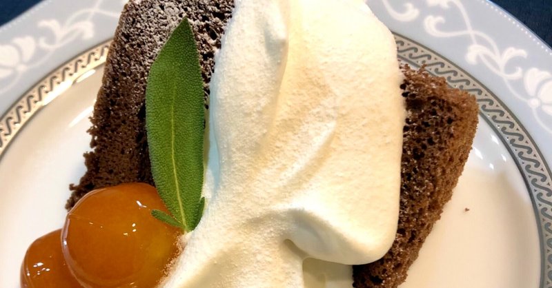 甘いものno 6 卵騒動 ココアシフォンケーキ Mamige Note