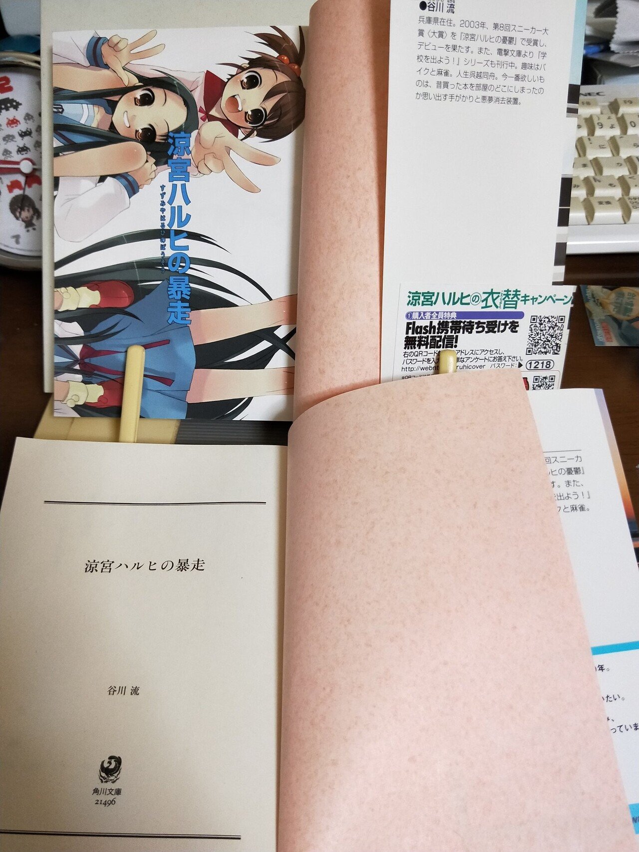 角川文庫版と角川スニーカー文庫版のハルヒ読み比べ(涼宮ハルヒ 角川文庫版と角川スニーカー文庫版のハルヒ読み比べ(涼宮ハルヒ