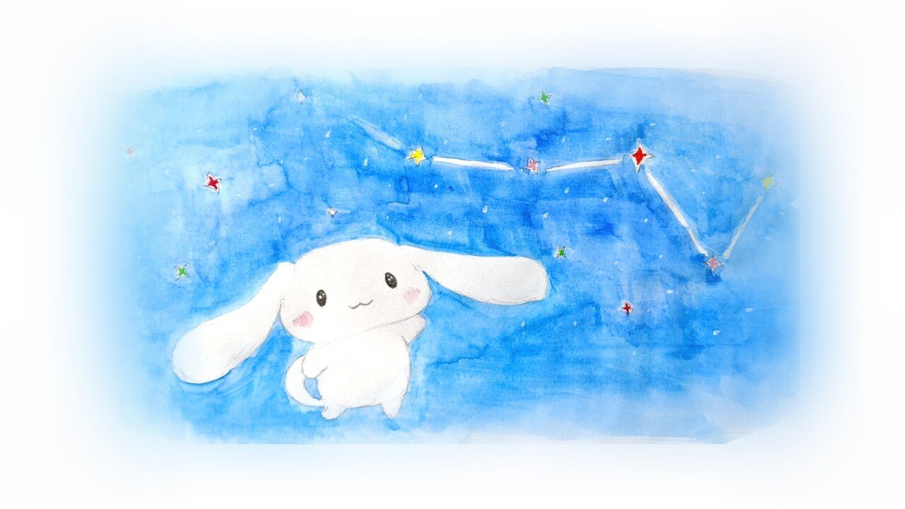 サンリオのシナモロールを描いてみました 可愛くて 昔から好きなんです 水彩絵の具で背景を塗るのは難しい Tocotori トコトリ Note サンリオのシナモロールを描いてみました 可愛くて 昔から好きなんです 水彩絵の具で背景を塗るのは難しい Tocotori トコトリ Note