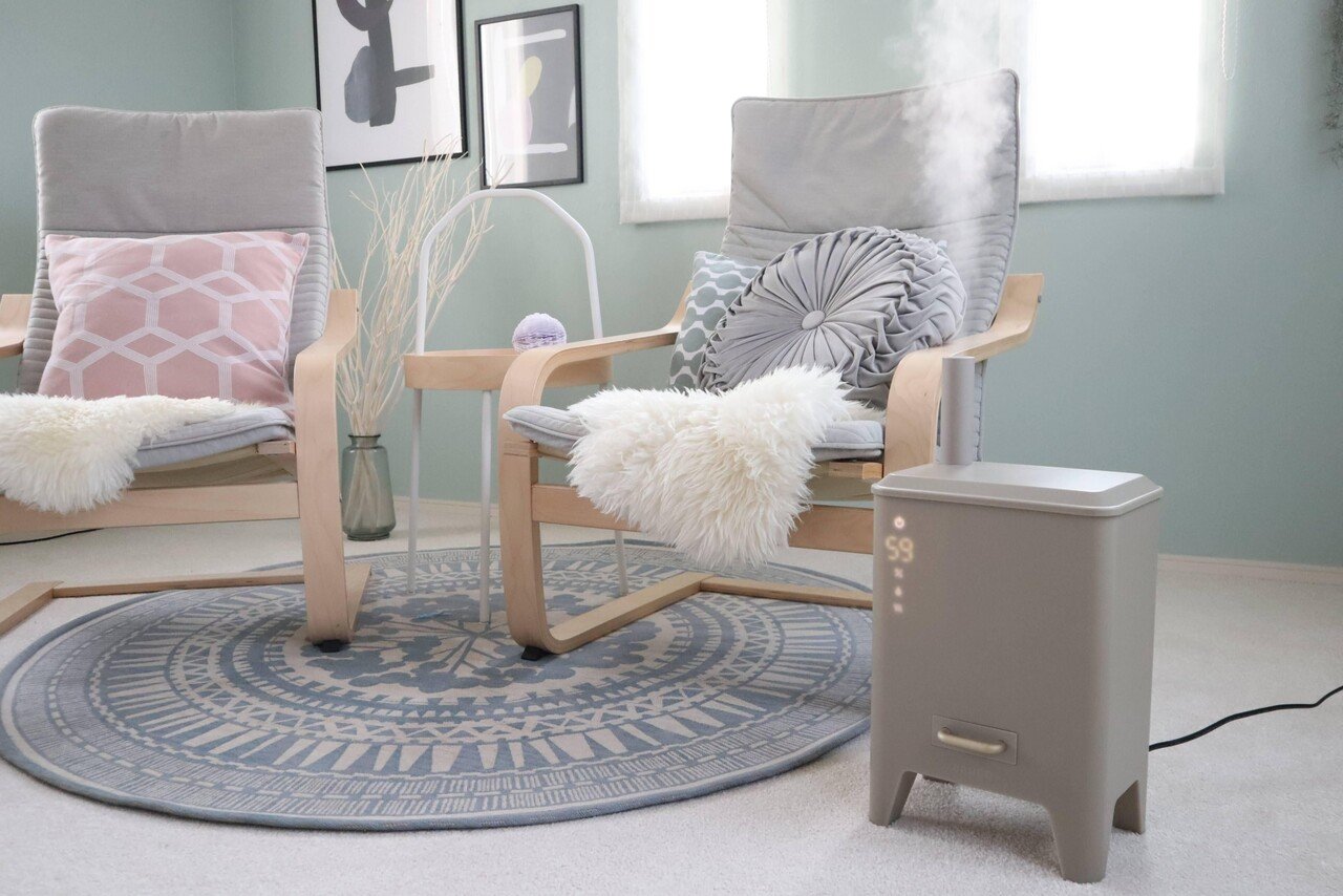 インテリア|BRUNOのハイブリッドUV加湿器「CALM MIST」かわいくてお