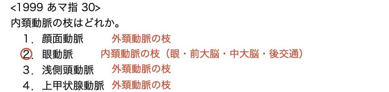 【徹底的国試対策】2-9 循環器系 - 頭頚部の脈管 問題吹き出し無し.161