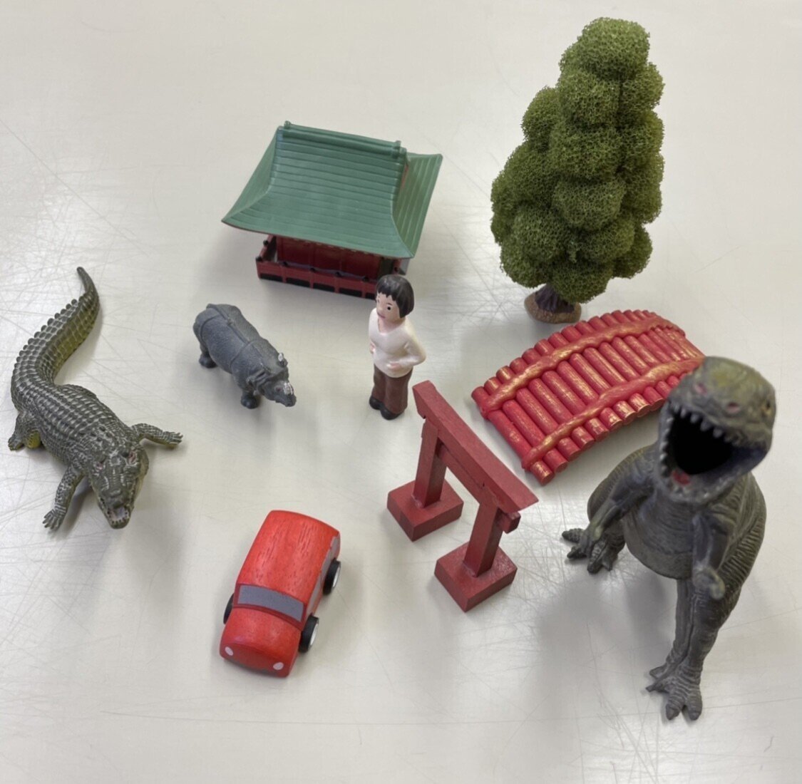 箱庭療法 心理療法 ミニチュア 約22万円相当 砂箱 潤砂 希少 河合