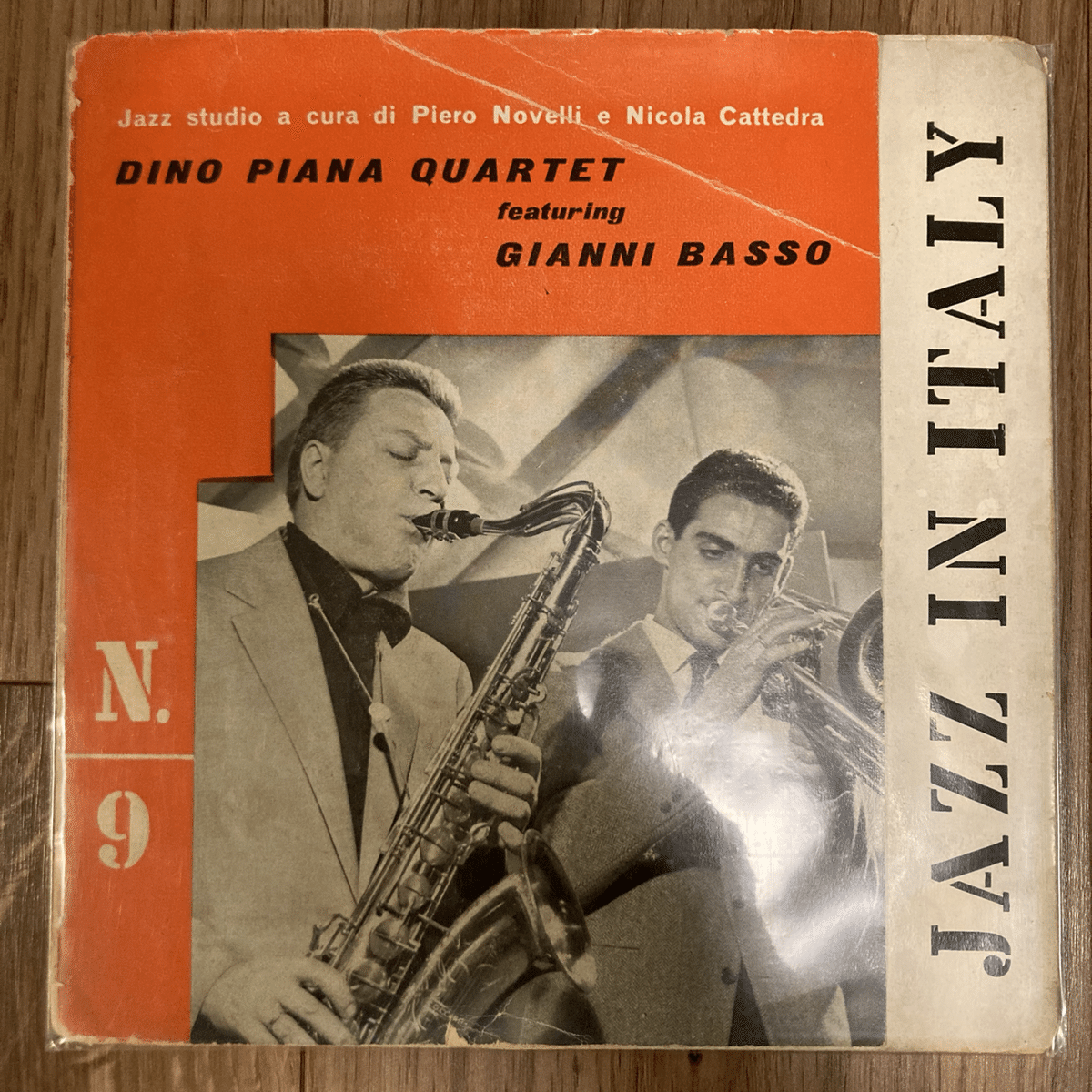 11枚目】Sergio Fanni And His All Stars - Jazz In Italy N.3 -7inch