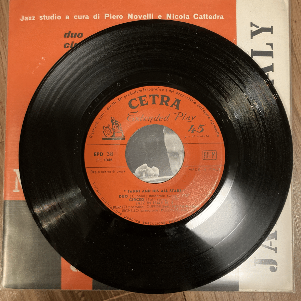 Sergio Fanni Jazz In Italy N.3 CETRA