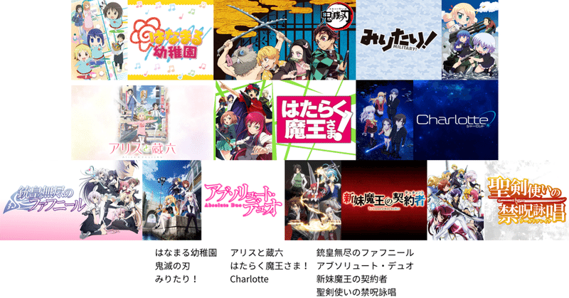 最近観たアニメ 11 27 1 3 かふぇ Note