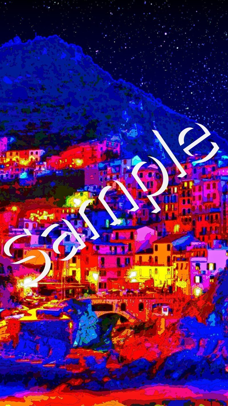 Pc スマホ用壁紙 イタリア チンクェ テッレの夜景 作品no 070 Gallery Misutawo Note