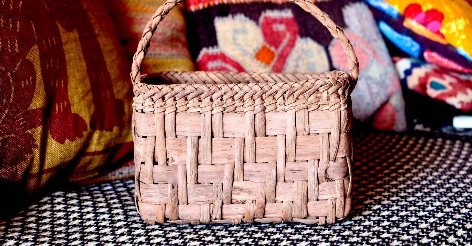 国産山葡萄のかごバッグ＊鎌倉発